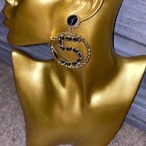 Chanel 5 inspired earrings